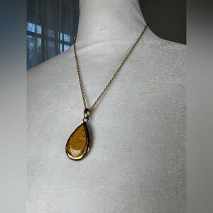 Vintage Teardrop Shape Necklace